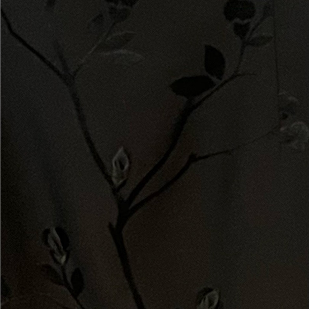 Laundry By Shelli Segal Black Floral Dress